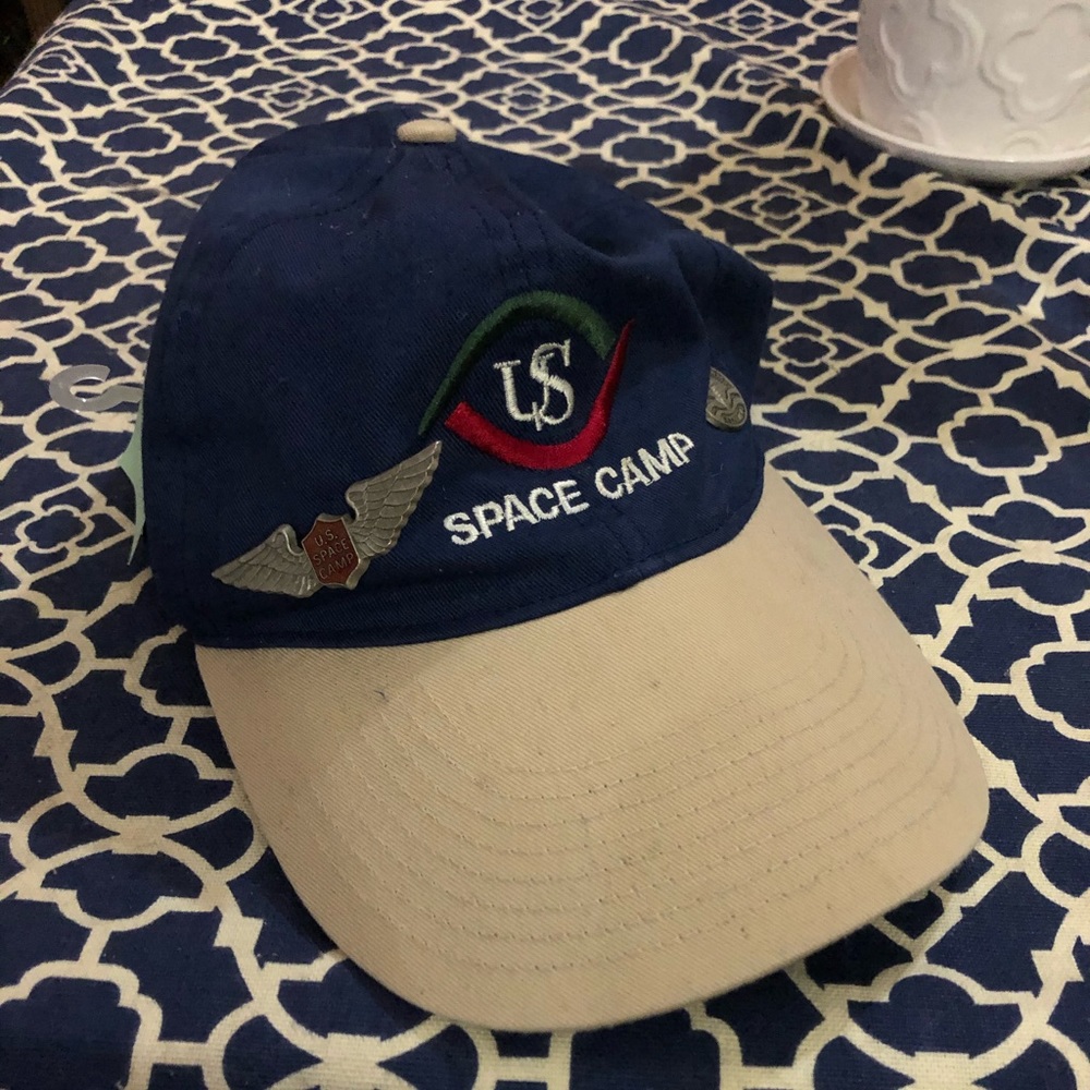 U.S Space Camp Snapback when 2 metal Pins